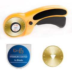 Rotary Cutter with extra Titanium Spare Blade – 45mm