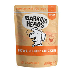 Barking Heads Bowl Lickin’ Chicken 300g x 10