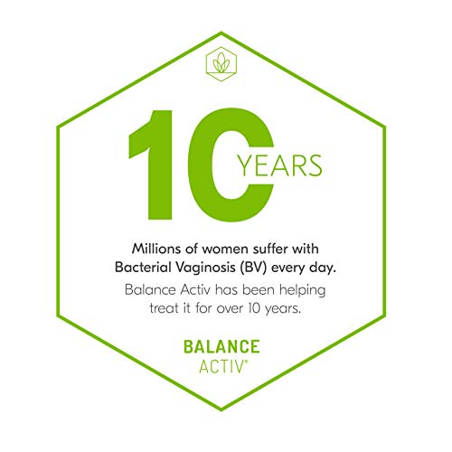 Balance Activ Gel   Bacterial Vaginosis Treatment for Women   Works Naturally to Rapidly Relieve Symptoms of Unpleasant Odour, Discomfort & Discharge Associated with BV   1 Pack