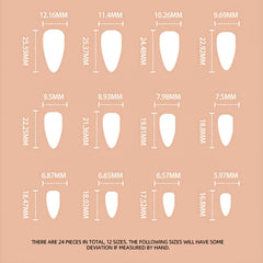 24pcs Short Square False Nails Aurora powder Press on Nails Glitter Sequins Mirror Stick on Nails Removable Glue-on Nails Full Cover Fake Nails Women Brides Nail Art Accessories