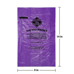 Bags On Board Dog Poo Bags   Strong, Leak Proof Dog Waste Bags   140 Rainbow Bags