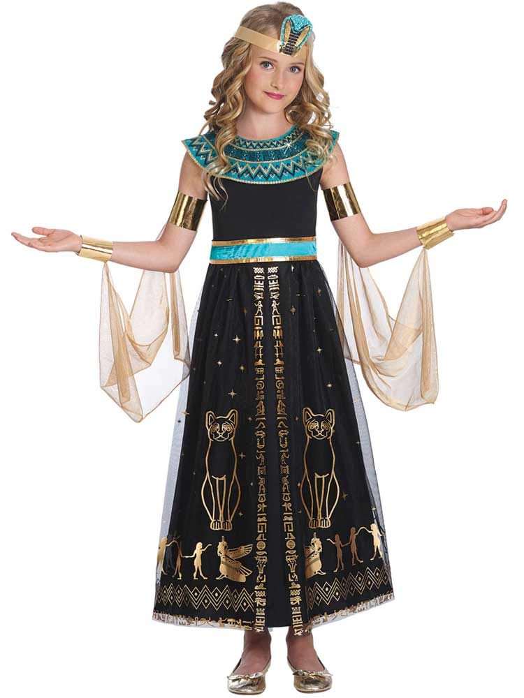 (PKT) (CC Accessories) (9905035) Child Girls Dazzling Cleo Costume (12-14yr) - Grp1 By  inchesamscan inches