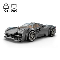 LEGO Speed Champions Pagani Utopia Race Car Toy Model Building Kit, Italian Hypercar, Collectible Racing Vehicle, 2023 Set 76915