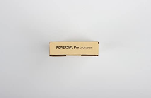 POWEROWL AAA Rechargeable Batteries 1100mAh, 8 Count NiMH AAA Batteries, Premium Goldtop Triple A Battery 1.2V