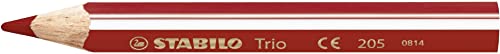 STABILO Triangular Colouring Pencil Trio thick short - Pack of 24 - Assorted Colours