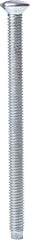 Harlington Group Pack of 10 M3.5x40mm Long Electrical Machine Screws for Light Switch and Plug Sockets Bright Zinc Plated DIY Plated Screw Raised Slotted Head