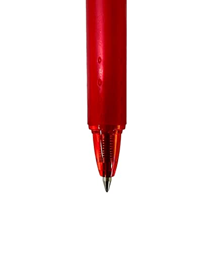 Pilot Frixion Clicker Retractable Erasable Rollerball 0.7 mm Tip - Red, Single Pen