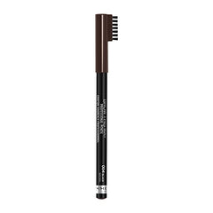 Rimmel London Professional Eyebrow Pencil, Precise Pencil with Built-in Brush, Black Brown, 1.4 g