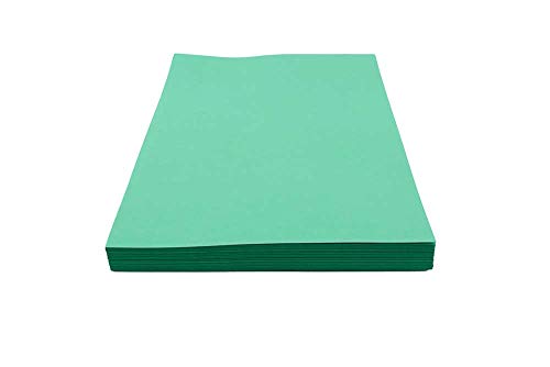 House of Card & Paper A4 220 GSM Coloured Card - Green (Pack of 100 Sheets), HCP147