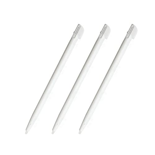 3 Stylus Pens compatible with Nintendo 2DS Stylus Pens (White)