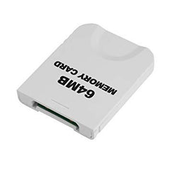 WICAREYO White 64M Memory Card for Wii NGC Gamecube Console