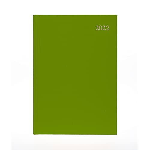 Collins Essential A5 Week to View 2022 Diary - Lime