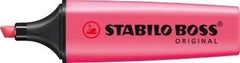 Highlighter - STABILO BOSS ORIGINAL - Pack of 3 - Pink