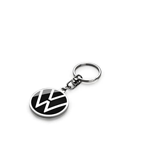 Volkswagen 000087010BR Key Ring with VW Logo, Diameter 30 mm