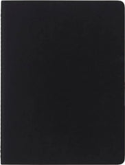 Moleskine Notebook, Squared Page Journal, Cardboard Cover, 16 Detachable Sheet, Set of 3 Journals, Format 19x25 cm, 120 Pages, Black Color