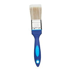 Fit For The Job 1.5 inch No Bristle Loss DIY Paint Brush For A Smooth Finish Painting with Emulsion, Gloss and Satin Paints on Walls, Ceilings, Furniture, Wood & Metal, 1.5 inches 38mm (Pack of 2)