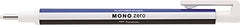 Tombow Mono Eraser Set Includes Zero Round Tip Eraser - White/ Eraser Refills (Pack of 2)