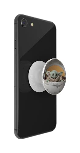 PopSockets: PopGrip Expanding Stand and Grip with a Swappable Top for Phones & Tablets - The Child Pod (Baby Yoda)