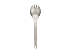 Snow Peak SCT-004 Titanium Spork, Lightweight, Compact for Camping/Backpacking, Eco-Friendly, Daily Use, Lifetime Product Guarantee, Silver