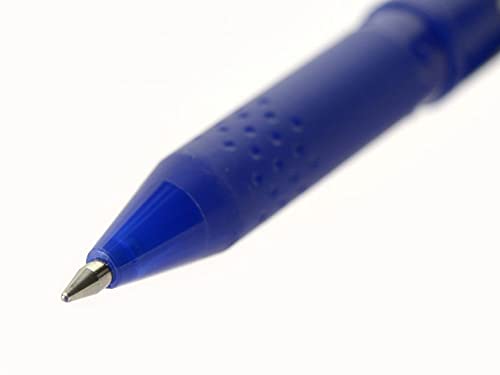 PILOT FriXion Ball, erasable rollerball pen (blue) and 9 refills and Frixion eraser