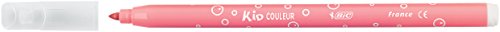 Bic Kids Kid Couleur, Washable Felt Tip Pens, Ideal for School, Assorted Colouring Pens, Wallet of 12 (Pack of 2)