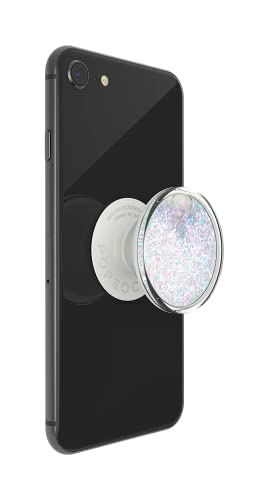 PopSockets: PopGrip Expanding Stand and Grip with a Swappable Top for Phones & Tablets - Tidepool Halo White