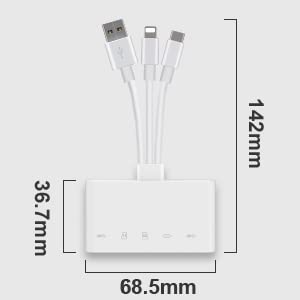 5-in-1 Memory Card Reader, USB OTG Adapter & SD Card Reader for iPhone/iPad, USB C and USB A Devices with Micro SD & SD Card Slots, Supports SD/Micro SD/SDHC/SDXC/MMC