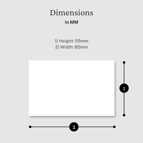 Blank Business Cards 350gsm (50)