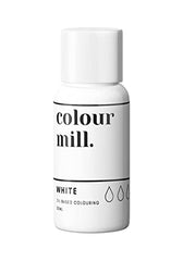 COLOUR MILL Oil Based Food Colouring 20ml (White)