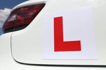 79auto Fully Magnetic L-Plates, Super Strong, Premium 1.3mm Extra Thick, 2-Pack L Plates, Fully Legal Learner Plates for Learner Drivers, UK Weather Resistant, Reusable, Flexible and Easy to Apply