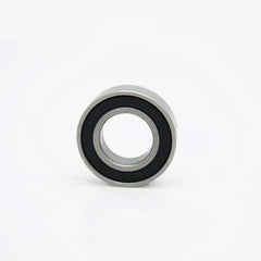 10 Pcs Deep Groove Ball Bearing Rubber Cover Bearing Ball Bearings 606RS 6x17x6mm Pre-Lubricated Bearings High-Carbon Steel Silver