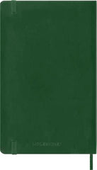 Moleskine Classic Dotted Paper Notebook - Soft Cover and Elastic Closure Journal - Color Myrtle Green - Large 13 x 21 A5 - 192 Pages