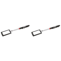 Rolson 60515 Two LED Telescopic Inspection Mirror,42 x 65mm (Pack of 2)