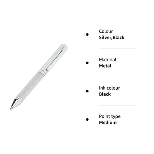 Filofax Mini Barley Pen, SILVER