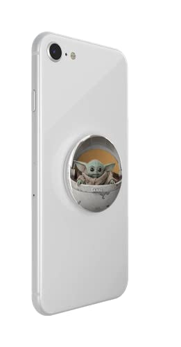 PopSockets: PopGrip Expanding Stand and Grip with a Swappable Top for Phones & Tablets - The Child Pod (Baby Yoda)