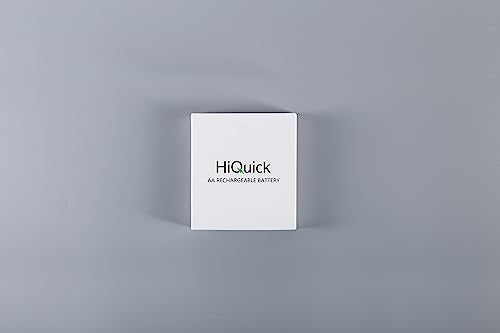 HiQuick AA Rechargeable batteries 2800mAh - High Capacity Performance 4 Counts Rechargeable AA Battery