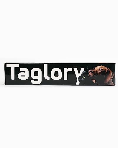 Taglory Dog Leads for Medium Large Dogs   Double Sided Reflective   Soft Neoprene Padded Handle   2.5cm Wide by 120cm Long   Black