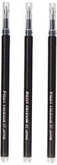 Frixion 0.7 mm Tip Pilot Refill for Rollerball Pen - Black (Pack of 6)