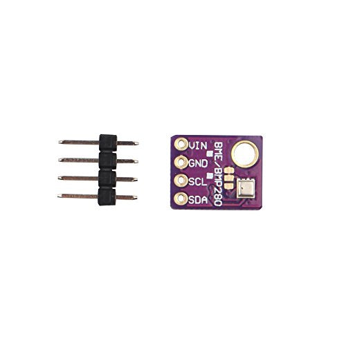 HALJIA 2PCS GY - BME280 Digital Temperature Humidity Sensor Module Barometric Pressure Sensors Board Compatible with Arduino Raspberry Pi DIY I2C SPI 5V