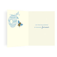 Piccadilly Greetings Luxury Beautiful Contemporary Congratulations New Home Card - 8 x 6 inches - Koko Designs, K70072