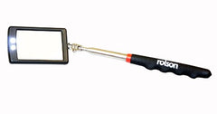 Rolson 60515 Two LED Telescopic Inspection Mirror,42 x 65mm (Pack of 2)