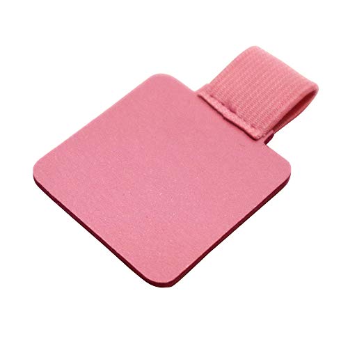 Pink Pen Loop Pen Holder Self Adhesive Elastic Pencil Loop Faux Leather Stylus Pencil Holder Universal Fit for Notebooks Diaries Tablets Calendars Planner Journals Phones Clipboards (Pink)