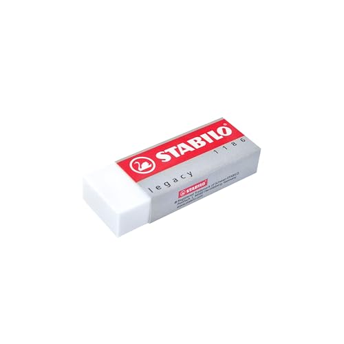 Eraser - STABILO Legacy 1186 - Pack of 1 - White