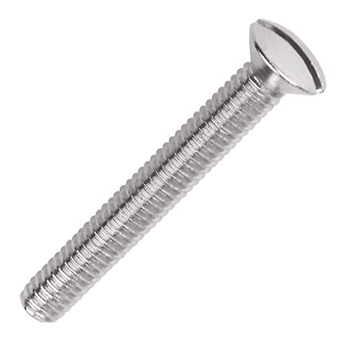 M3.5 x 30 x 50 x 70 mm Long Polished Chrome Electric Machine Screws for Socket