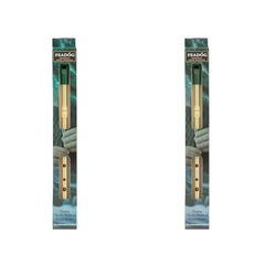 Feadog IW10 Brass D Whistle, FW01, One Size (Pack of 2)