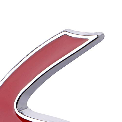 Xuniu 3D Metal S Front Grille Badge Emblem Decal For Mini Cooper R50 R52 R53 R56 R57