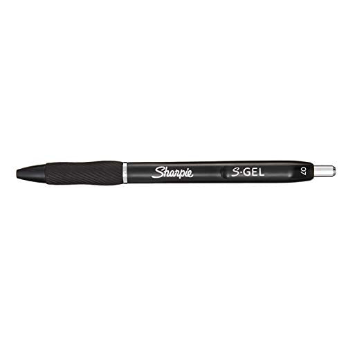 Sharpie S-Gel   Gel Pens   Medium Point (0.7mm)   Black Ink   3 Count