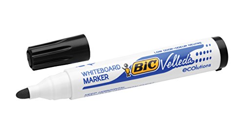 Bic TS-140038 Velleda 1701 Dry Wipe Bullet Tip Whiteboard Marker Pen, Pack of 4