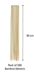 Chef Aid 10E01478 Bamboo Skewers , Beige , 30cm