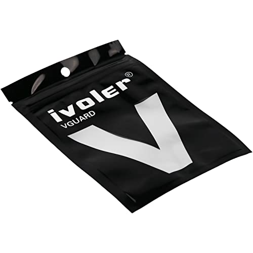 ivoler [3 Pack Webcam Cover Slider for Privacy, 0.027in Ultra Thin Design Web Camera Cover Slide for Laptop, Desktop, PC, Tablet, Smartphone and More - (Black)